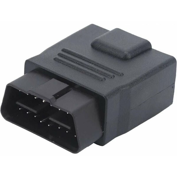 16-pin OBD2 stik adapter, han til hun, ABS plastik, kode læser, fejlfinding, OBD stik, fuld strøm adapter, bil tilbehør