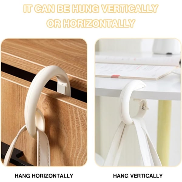 st Handväskkrok för Kontorsbord Bärbar Handväskkrok Handväskhållare Bordshängare Krok Vikbar{DH}