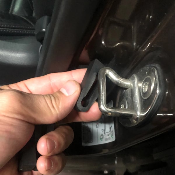 Dörrlås ljuddämpare buffert för Audi A3 A4 A6 A8 Q3 Q5 Q7 BIL Inredning Ljudisolering Stoppa Knarrande Ljud Tyst