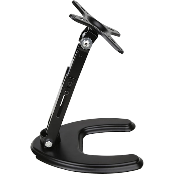 Aluminium LCD Skærm Stand Fod Tilt Løft Højdejusterbar 75x75 100x100mm VESA Plade (til 13-27\" LED og LCD Skærme)