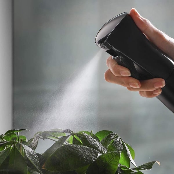 Hiuslakkapullo, Hienojakoinen Sumutin, 200ml Salonkisuihke Hiukset Musta