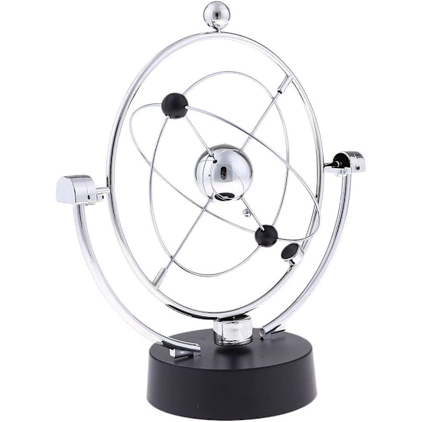 Elektronisk Perpetuum Mobile Leksak Simulering Galax Ring Modell Roterande Balansboll Fysik Vetenskapsleksak Bästa Kontorsbordsdekoration