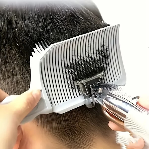 Profesjonell Barber Clipper Blending Flat Top Hårklippekam