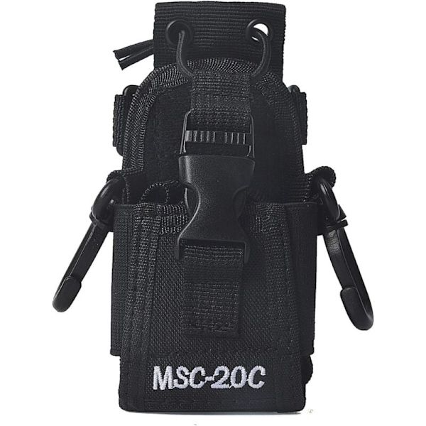 Multifunktionellt justerbart hölsterfodral kompatibelt med Kenwood Yaesu Icom Motorola Baofeng UV5R UV82 TYT UV5RA HYT 888S
