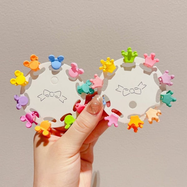 Mini Pienet Hiusklipsit HIUSKLIPSIT KUNINGASKRUUNU Crown Crown
