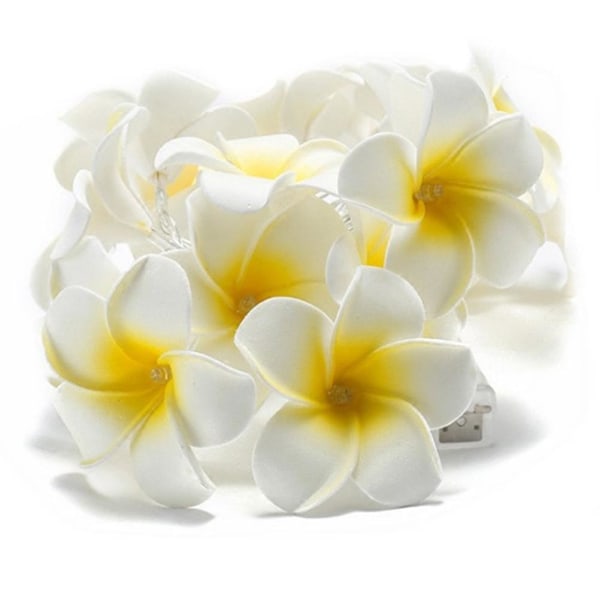Led-koristevalot Frangipani-lamppu kukka keijuvalot【DH】