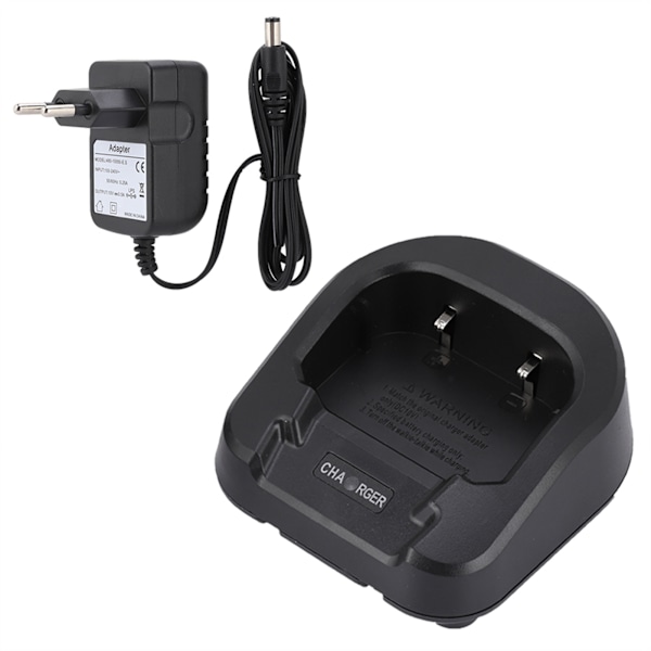 Batteriladdare 100-240V för Baofeng UV82 8W UV89 UV8D Tvåvägsradio Walkie Talkie (EU-kontakt)