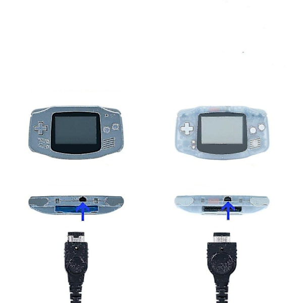 För Nintendo Gba & Game Boy Advance Sp Link Kabel Adapter 2 Spelare Gameboy