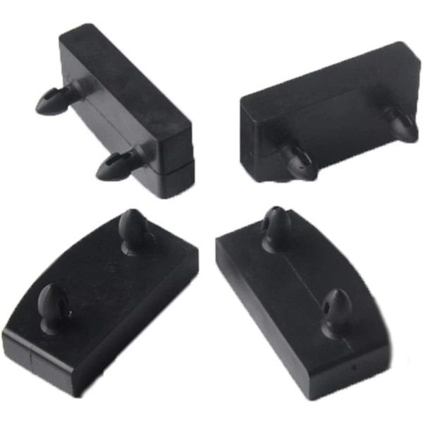 Nyt produkt 20 stk. Erstatningsseng Lamelholder Kit Bundter Plast Center Caps Holdere