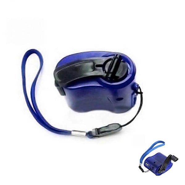 USB Handvev Telefon Nödladdare Portabel MP4 Mobilladdare Utomhus Manuell Strömförsörjning