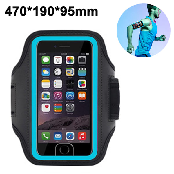 Telefonholder til løb, universal armbånd til mobiltelefon, til fitnesscenter, sport【DH】