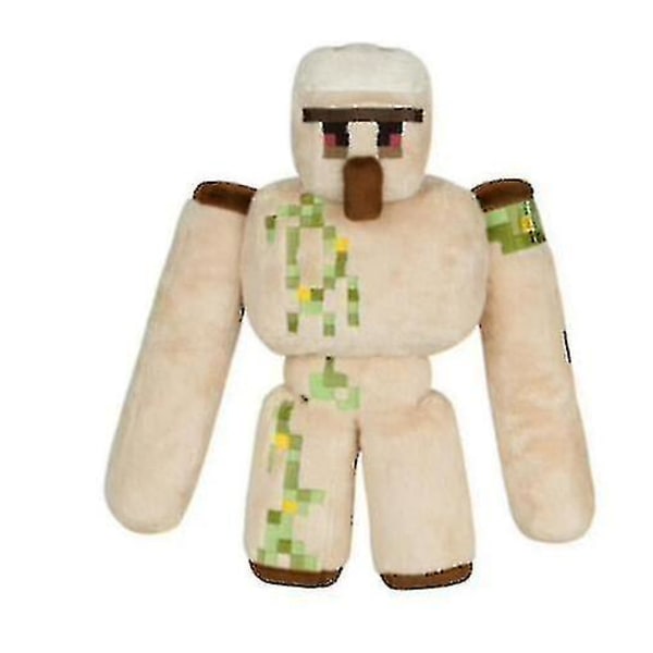 Minecraft Plyschleksak Dockset Julklapp 36 cm iron golem