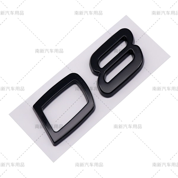 D2 D3 D4 D5 D6 D7 D8 merke egnet for Volvo modifisert bilvolum bak digital engelsk[DH] D7-Black