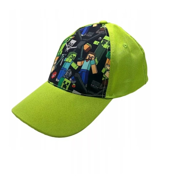 Minecraft caps lysegrønn 151 54