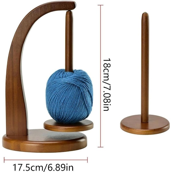 Garnholder Bøg Garn Spinner Træ Spinner