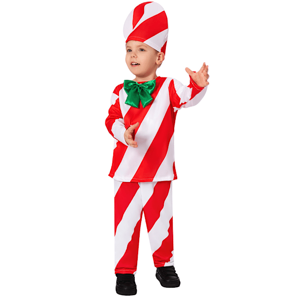 Julemandens Elf Kostume til Børn S