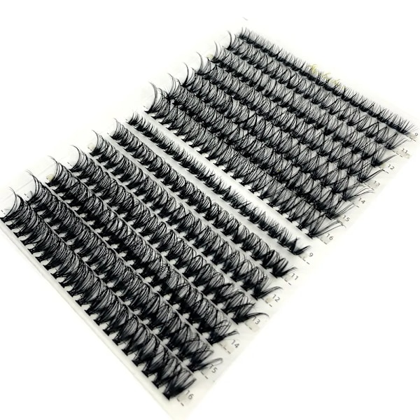 30D 40D 60D 80D Blandade Fack Individuellt Fransar 3D Ryssland Volym Fransar Mjuka Naturliga Fransar Mink Fransk Glans Falska Fransar