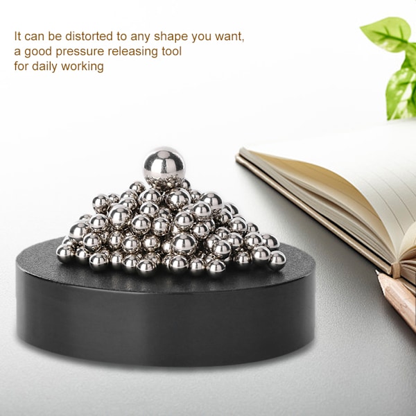 Magnetisk Skulptur Baller Hjemmekontor Dekorative Leker Stressavlastning med Magnetisk Base
