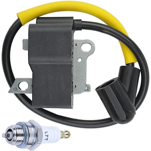 Tändspole med tändstift Kompatibel med Husqvarna 51 55 61 66 261 223L 223R 323R 323L 323RJ 325RJ TRIMMER ERSÄTTER 537418701