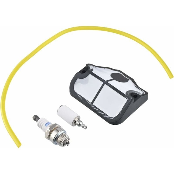 Ilmansuodatin, polttoaineletku ja sytytystulppa Husqvarna 36 41 136 LE 141 LE 137 E 142 E -moottorisahoihin--