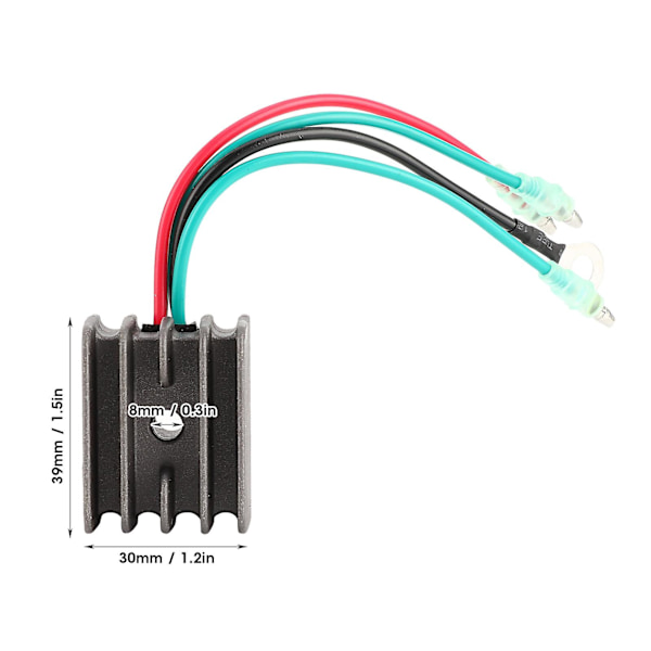 Suzuki Påhængsmotor Ensretter Spændingsregulator 32800-95D10 til 2T 25HK, 30HK, 75HK og 85HK Modeller