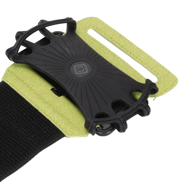 Telefonarmbåndholder 360 graders roterbart armbåndetui for iPhone 13 Pro Max for løpesport grønn S