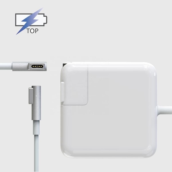 Macbook Pro Strømadapter MagSafe 1 White White