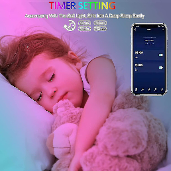 10m LED Lys Bluetooth RGB Lys LED Strip Lys