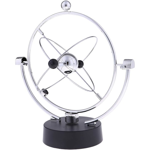 Elektronisk Perpetuum Mobile Leksak Simulering Galax Ring Modell Roterande Balansboll Fysik Vetenskapsleksak Bästa Kontorsbordsdekoration