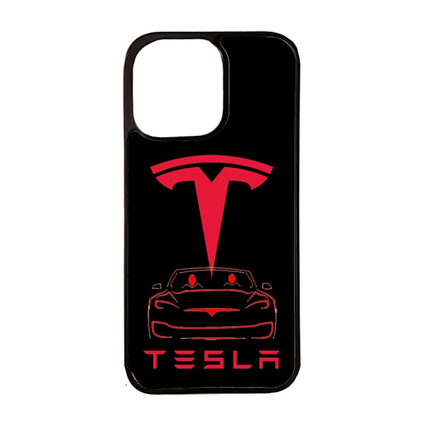 Tesla iPhone 14 Pro -kotelo Multicolor multifärg