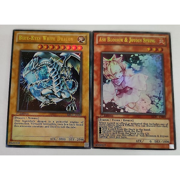 Klassiske Game King engelske spillekort tegneseriekort udenrigshandel Yugioh-kort jernæske Game King-kort
