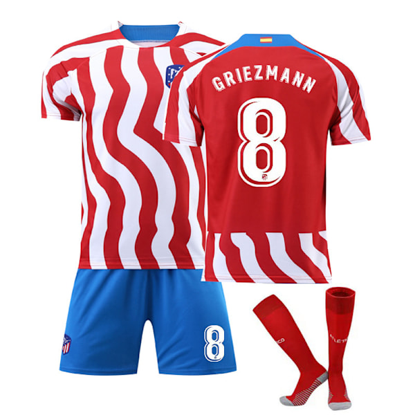 22-23 Atletico De Madrid -paita Griezmann aikuisten setti M (170-175cm)