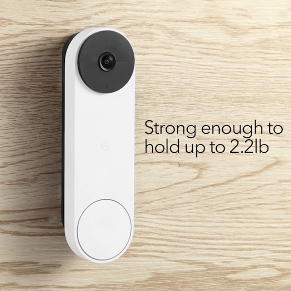 För Google Nest Doorbell Bas Justerbart Vinkel Vridbart Ställ