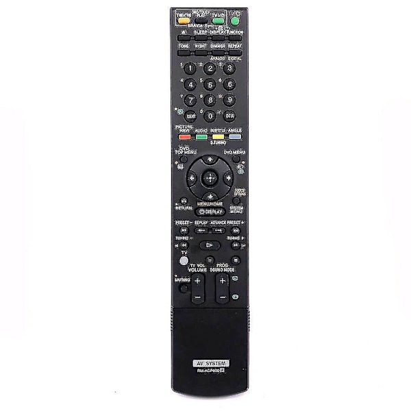 Korvaava kaukosäädin RM-ADP029 Sony RMADP029 AV Audio Video Receiver DAV-F200 {FW} -laitteelle
