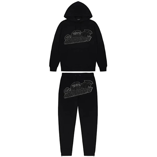 SHOOTERS HOODIE TRÄNINGSOVERALL BLACKOUT EDITION SVART/SVART 8854-SVART SET 8854-SVART SET 8854-BLACK SET XL