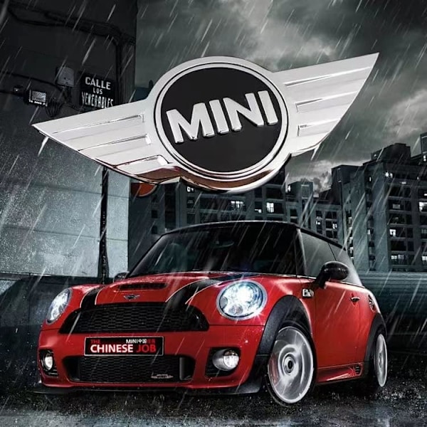 Mini Nyt Originalt Motorhjelm Mini Cooper Emblem Badge{DH}