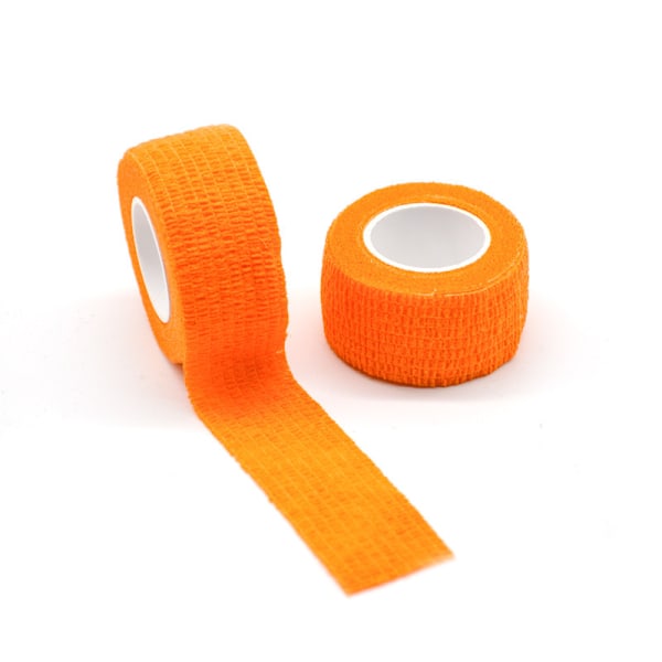 Fingerbandasje med tegneseriefigur, selvklebende, anti-blemme, manuell Orange Orange 2.5CM*4M