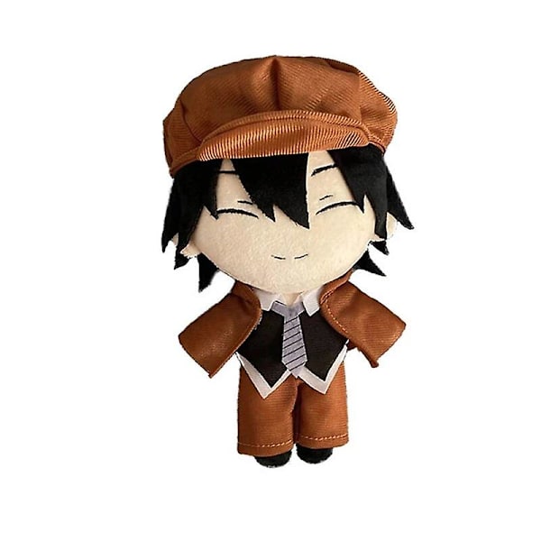 Anime Bungou Stray Dogs Plys Dazai Osamu Plys Legetøj Chuuya Nakahara Fyldte Dyr Bløde Figurer Børn Fødselsdag Julegave Edogawa Rampo