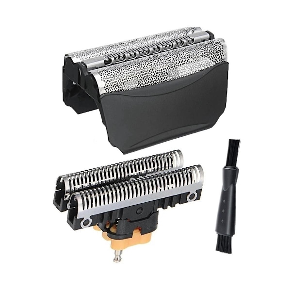 51B Rakblad & Huvud för Braun 8000 Series 5 ContourPro 360 Complete, Passar WaterFlex WF1S WF2S 5760 5758 5751 5647