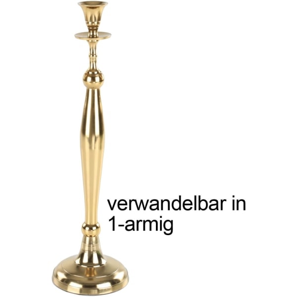 TG Gull Lysestake Kandelaber - 5-armet Lysestake