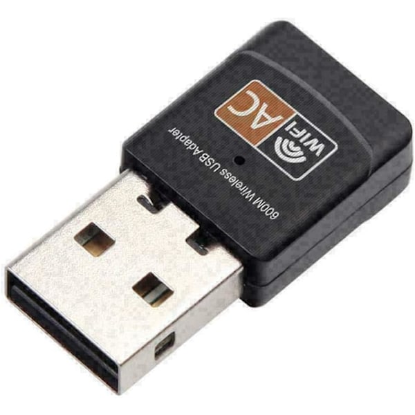 USB WiFi-sovitin, AC600 Mbps Dual Band 2.4/5Ghz Langaton USB