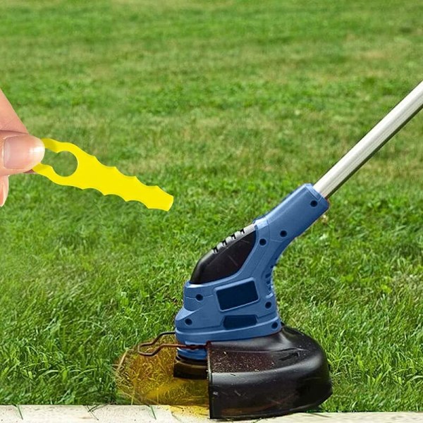 Pakke med 50 erstatningsblader kompatible med Ryobi Edger dobbelhode taggete blader RAC155RAC157RAC158