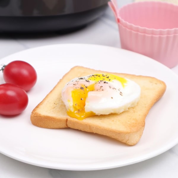 Airfryer-pannut, Airfryer-munapannut, suuret Airfryer-muffinssipellit (6 kpl), harmaa