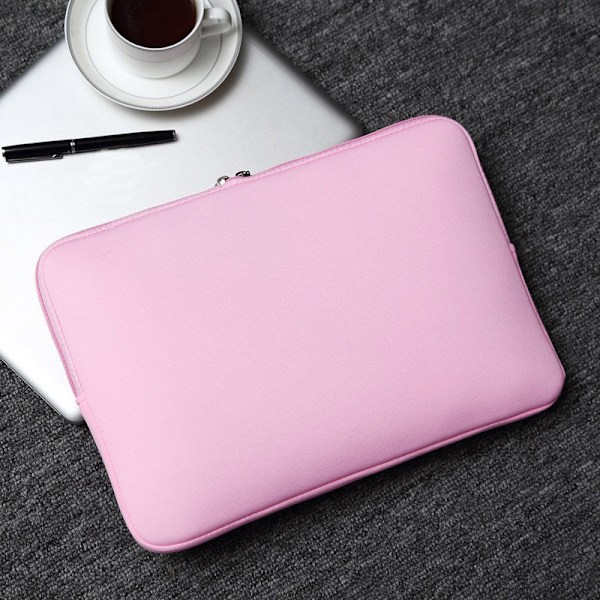 Laptopveske for 13 & 15 tommer, passer til MacBook Pro og Air. Pink - 13-inch