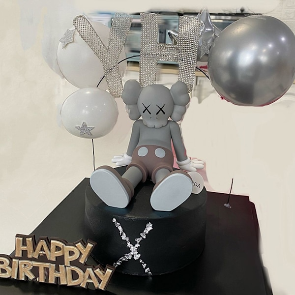 Kaws Kakku Koriste XX Eye Nuken Piirretty Leivonnainen Koriste