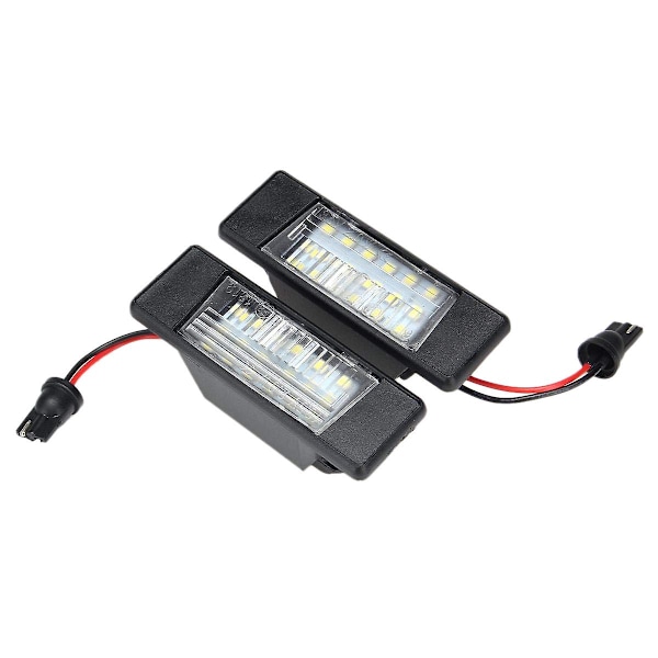 2 stk Bil 18leds Skiltlys Plast For Nissan Qashqai