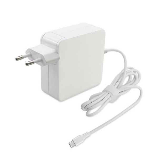 87W Strøm til Apple Macbook USB Type C til C Oplader Pd Strøm + Type C til Type C Kabel (2m)