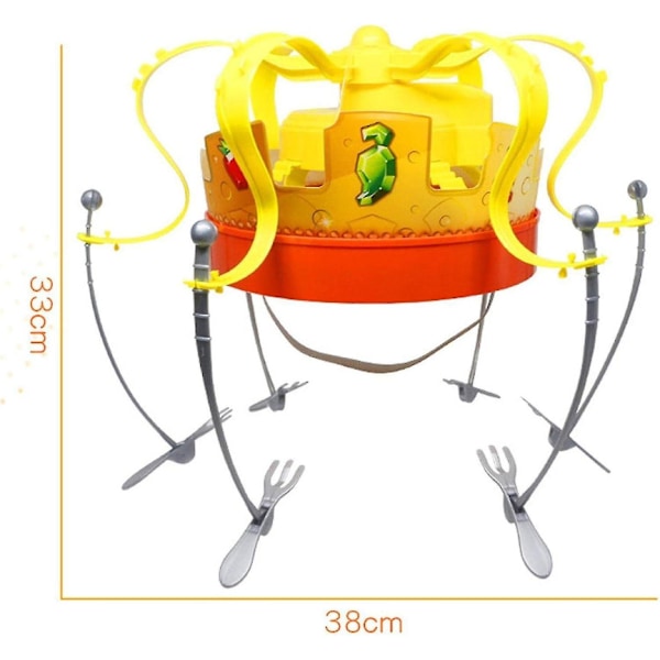 Plast Chow Crown -peli, uutuuslelut Chow -pelin lelut [DmS]