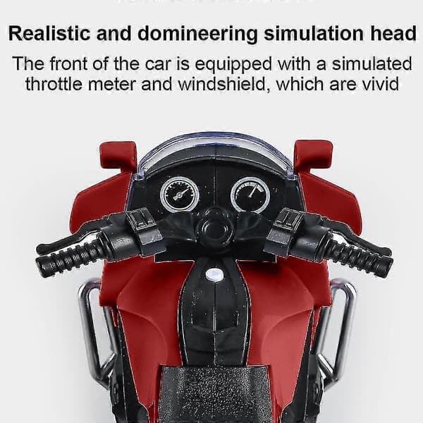 Barnleksaksbil modell motorcykel tröghetsbil simuleringsbil baby pojke pullback bil leksak