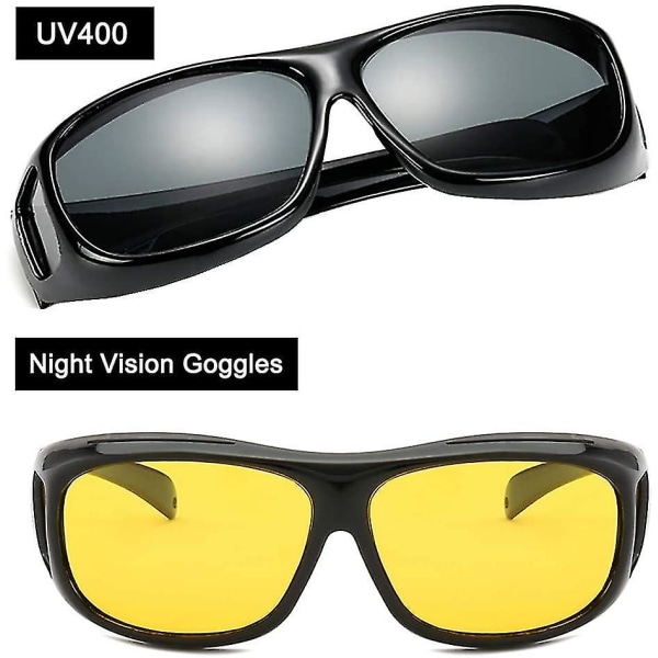 Motorcykelbriller fotokromiske til optiske linser mod vind og sand 2pcs